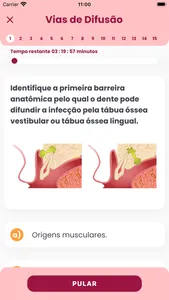 Quiz Vias de Difusão screenshot 4