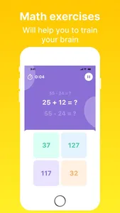 Math Brain - mind coach screenshot 0