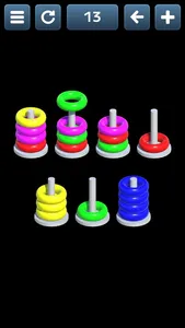 Ring Sort Puzzle screenshot 1