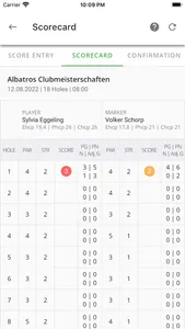 Albatros 9 Electronic Scoring screenshot 3