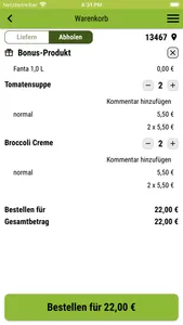 Humus und Chicken screenshot 1