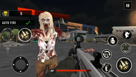 FPS Zombie Shooting Gun Games screenshot 0