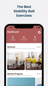 Stability Ball Workouts screenshot 0