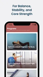 Stability Ball Workouts screenshot 1