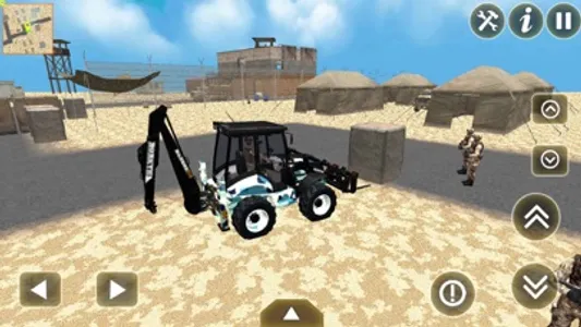 Army Excavator Crane Game screenshot 0