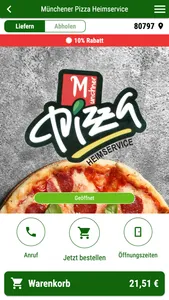 Münchener Pizza Heimservice screenshot 0