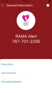 RAMA Alert screenshot 3