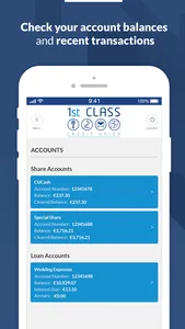 1st Class Credit Union Ltd screenshot 1