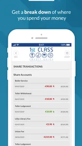 1st Class Credit Union Ltd screenshot 2