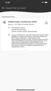 Global Cyber Conference screenshot 1