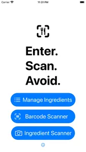 Enter. Scan. Avoid. screenshot 0