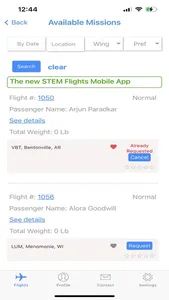 STEM Flights screenshot 1
