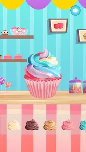 Cupcake Maker -DIY Sweet Games screenshot 4