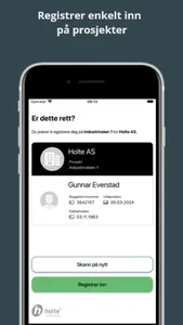 Holte UE - mannskapsliste screenshot 2