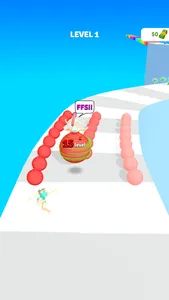 Yoga Color Ball Race screenshot 1