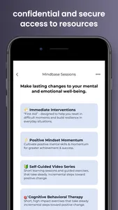 Mindbase | Health and Wellness screenshot 1