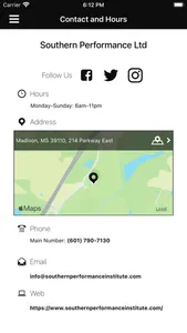 Southern Performance Institute screenshot 2