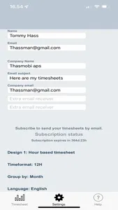 Daily Timesheets screenshot 4