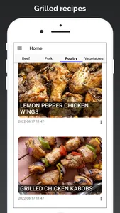 Easy BBQ Recipes App screenshot 0