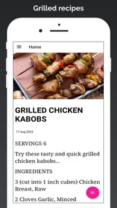 Easy BBQ Recipes App screenshot 3