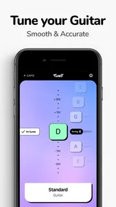 TUNY: Tuner for Guitar & more screenshot 0