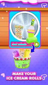 DIY Ice Cream Rolls Making screenshot 1