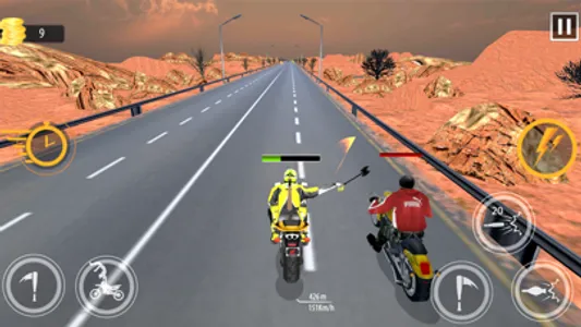 Bike Attack Motorcycle Racing screenshot 0