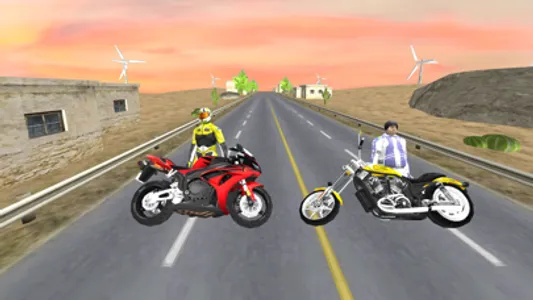 Bike Attack Motorcycle Racing screenshot 1