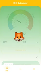 Calculate and track your BMI screenshot 1