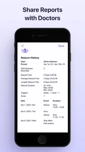 Seizure detection & tracker screenshot 3
