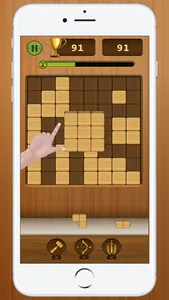 Wood Block Puzzle 1010 screenshot 1