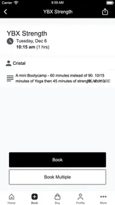 YBX Fitness screenshot 2