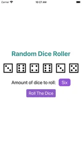 Random Dice Roller - TF427 screenshot 1