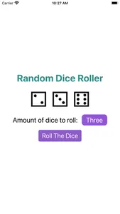 Random Dice Roller - TF427 screenshot 3