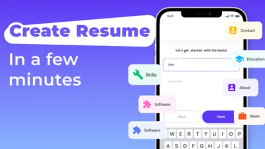 Resume Builder, CV Maker screenshot 1