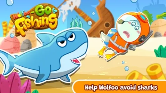 Wolfoo Fishing Game, Fishtank screenshot 4