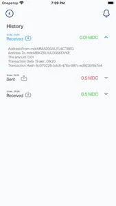 MyDataCoin screenshot 1