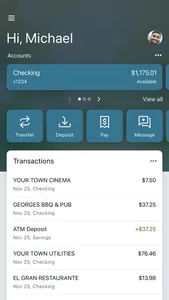 Finex Credit Union Mobile screenshot 2