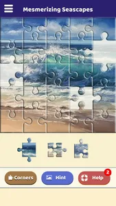 Mesmerizing Seascapes Puzzle screenshot 2