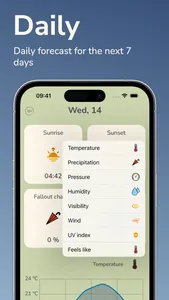 Sunny: Weather Forecast screenshot 4