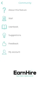 Earn Hire screenshot 1