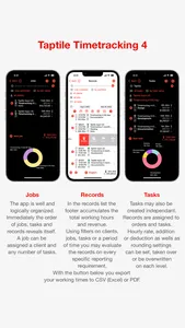 Taptile Timetracking 4 screenshot 1