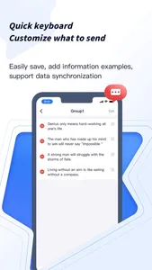 Quick keyboard - Auto Reply screenshot 2