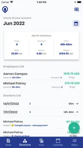 StaffMonitor Time Clock screenshot 1