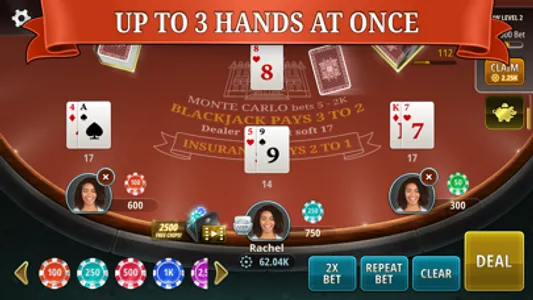 Blackjack 21 - Casino Games screenshot 2