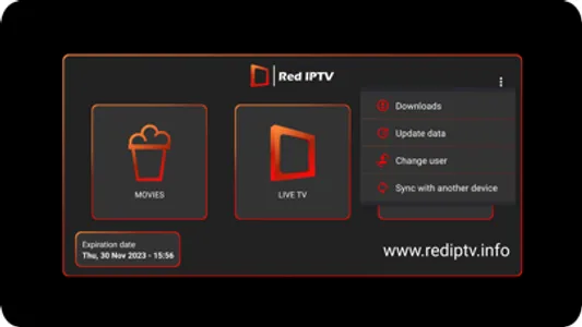 Red IPTV screenshot 1