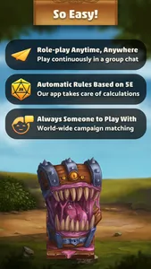 Dungeon Realms: Chat & Roll screenshot 3