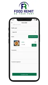Food Remit Scanner screenshot 3