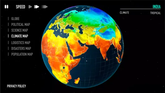 Globe Planet 3D - Earth Map screenshot 1