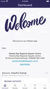 Hawke's Bay Regional Aquatic screenshot 0